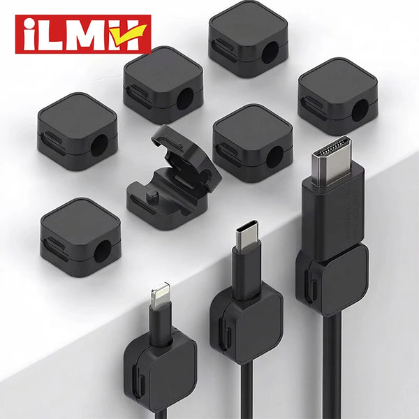 6 Pcs Strong Cable Clips Adjustable